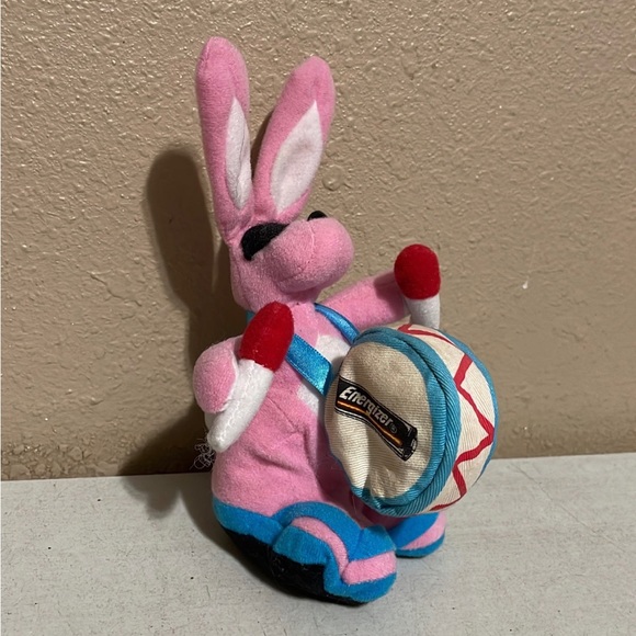 Toys Vintage 1997 Energizer Bunny 7 Pink Beanie Plush Stuffed Animal